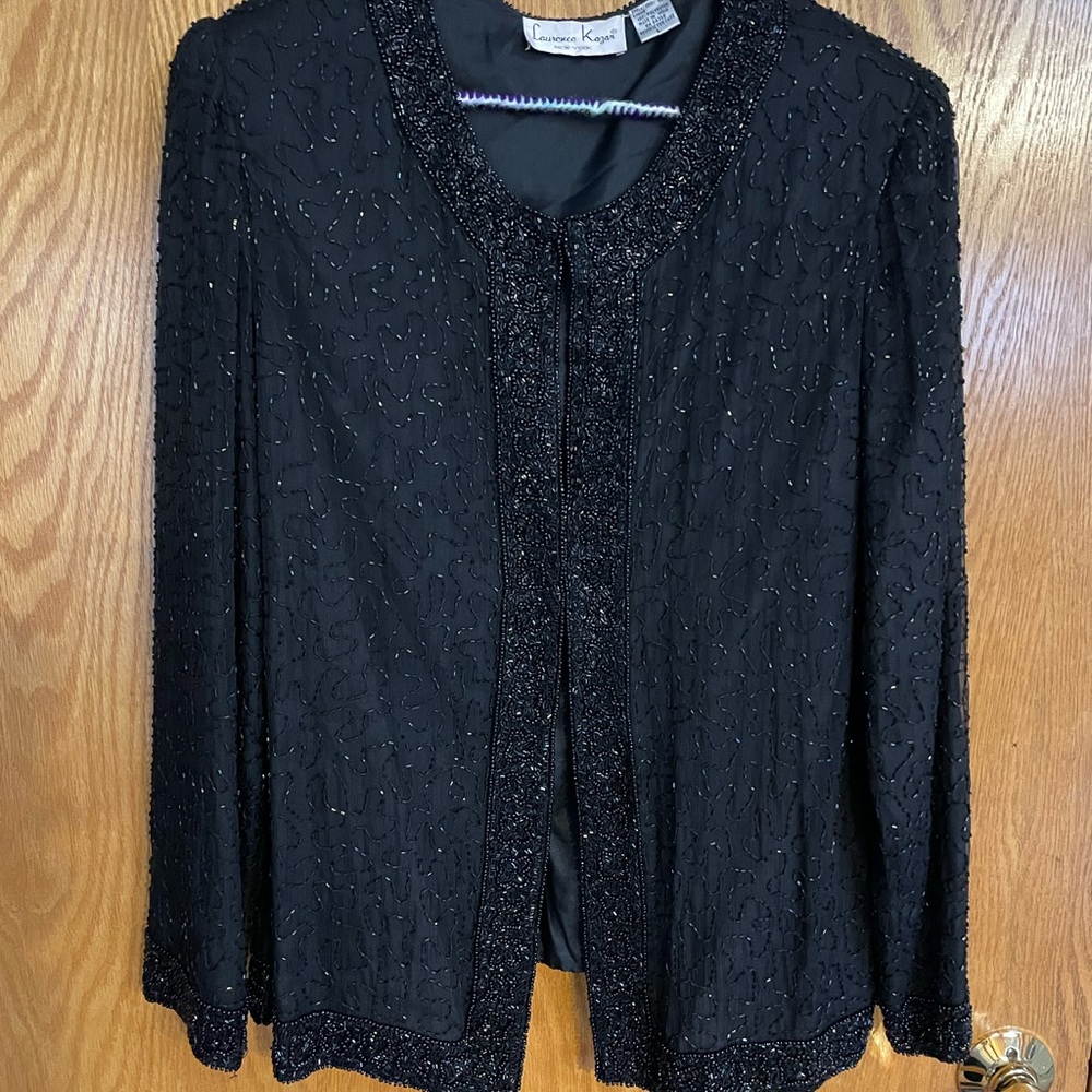 Beautiful Black Sequin Jacket